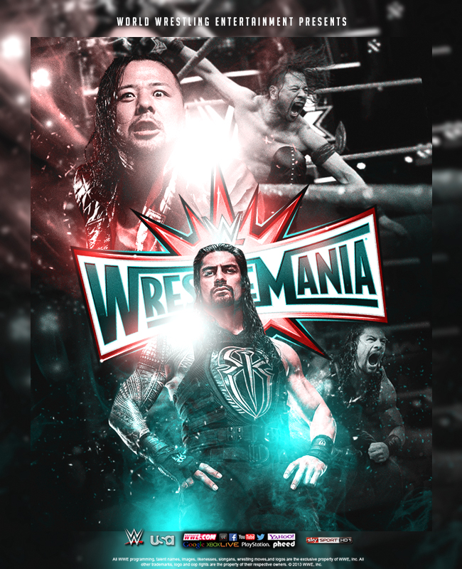 Wrestlemania 33 - Main Event by tsgraphics