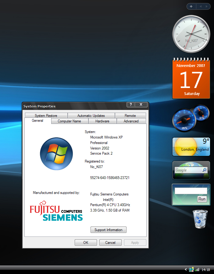 Gadgets For Windows 7 Xp Vista 2011 Ram