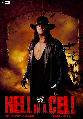 WWE Hell in a Cell Poster - V2 by EnigmaZzZ