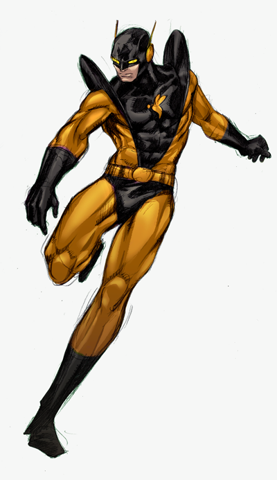 yellow jacket coloring pages marvel - photo #21