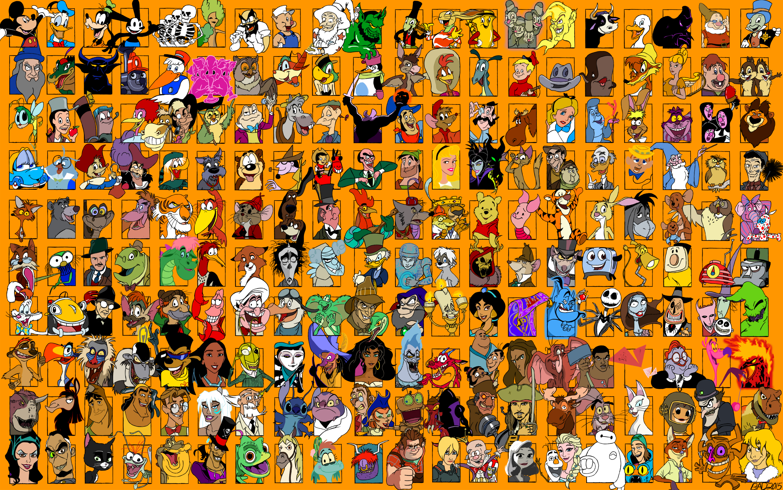 Brad Dotson's 200 Favorite Disney Characters by TheZoologist on DeviantArt