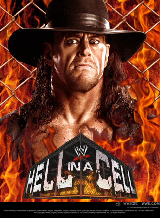 WWE Hell In A Cell 2011 Poster by The6thBulletV2