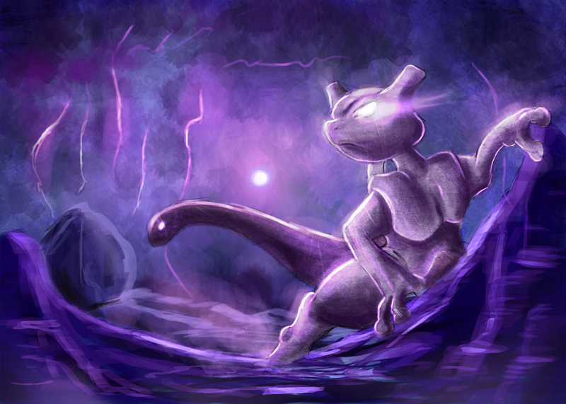 Image result for mewtwo wallpaper