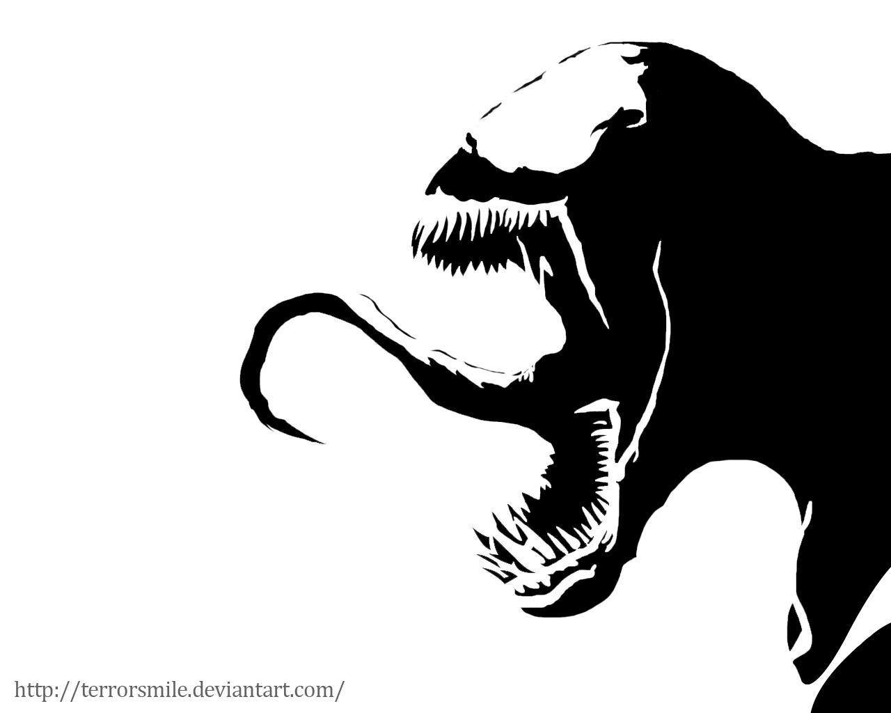 Venom Stencil V.2.0 by terrorsmile on DeviantArt
