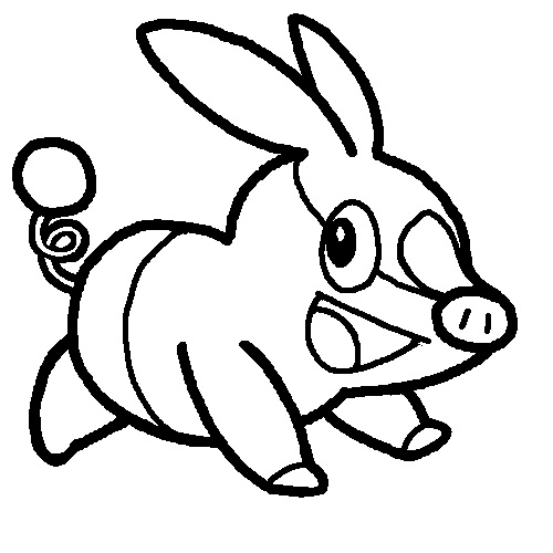 coloring pages pokemon tepig toys - photo #8