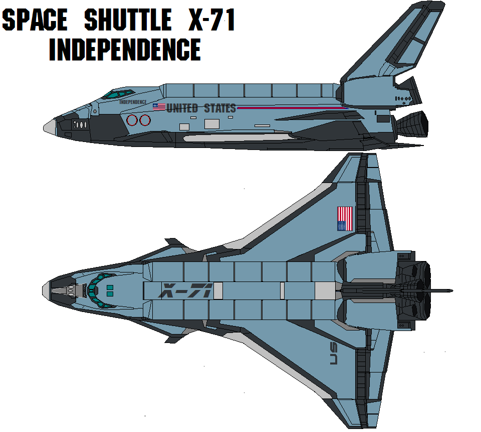 space_shuttle_x_71__independen_by_bagera3005