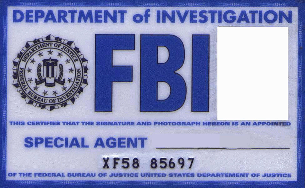 FBI CARD by KogoroMouri on DeviantArt