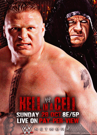 Hell In a Cell 2015 Custom Poster by Daniel619Editions