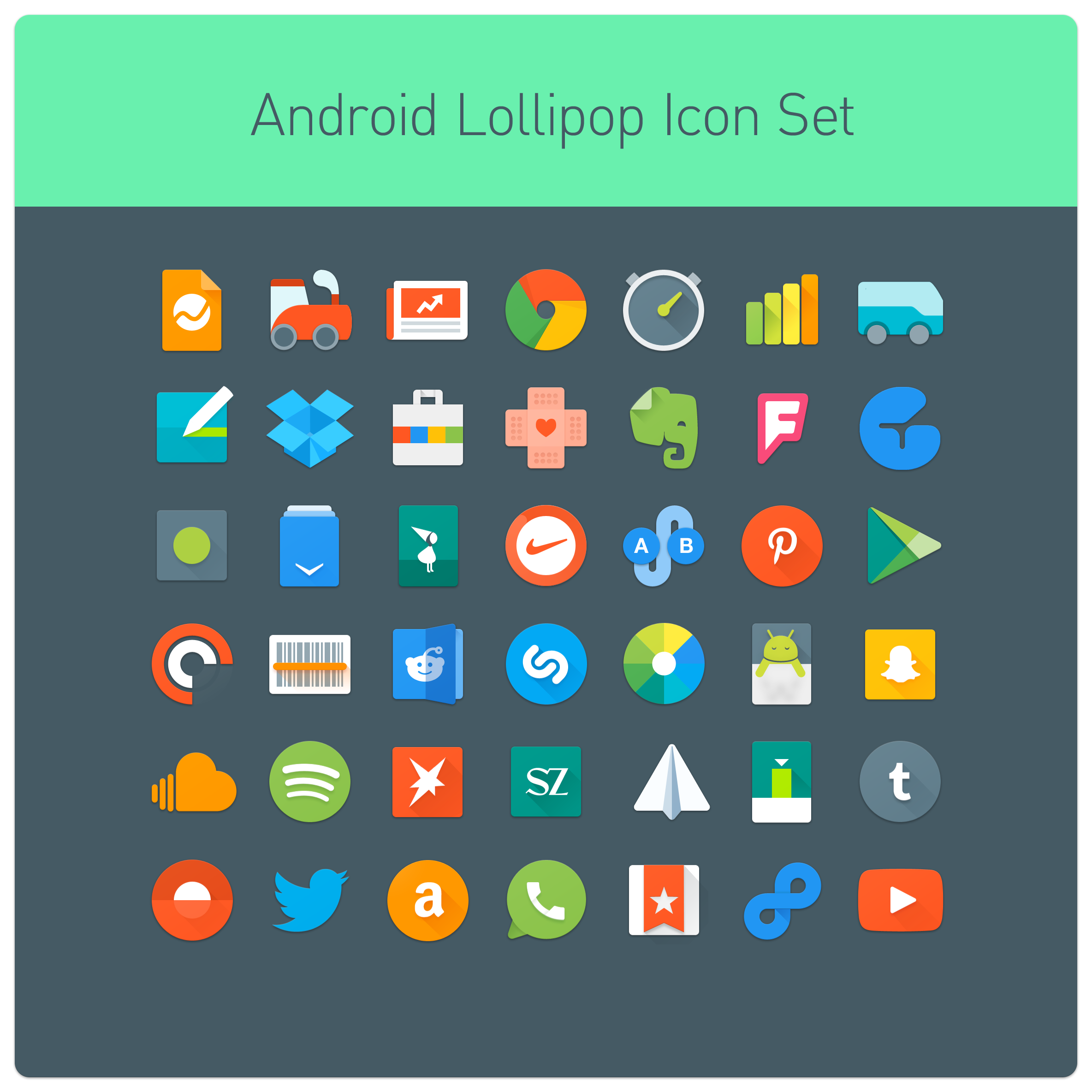Android Lollipop Icon Set By Tinylab On Deviantart