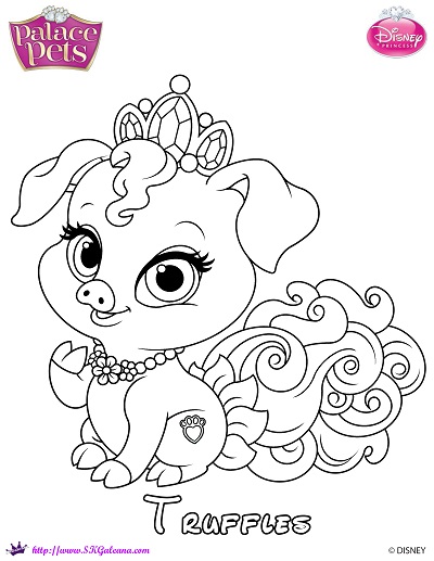 palace pets coloring pages seashell - photo #26