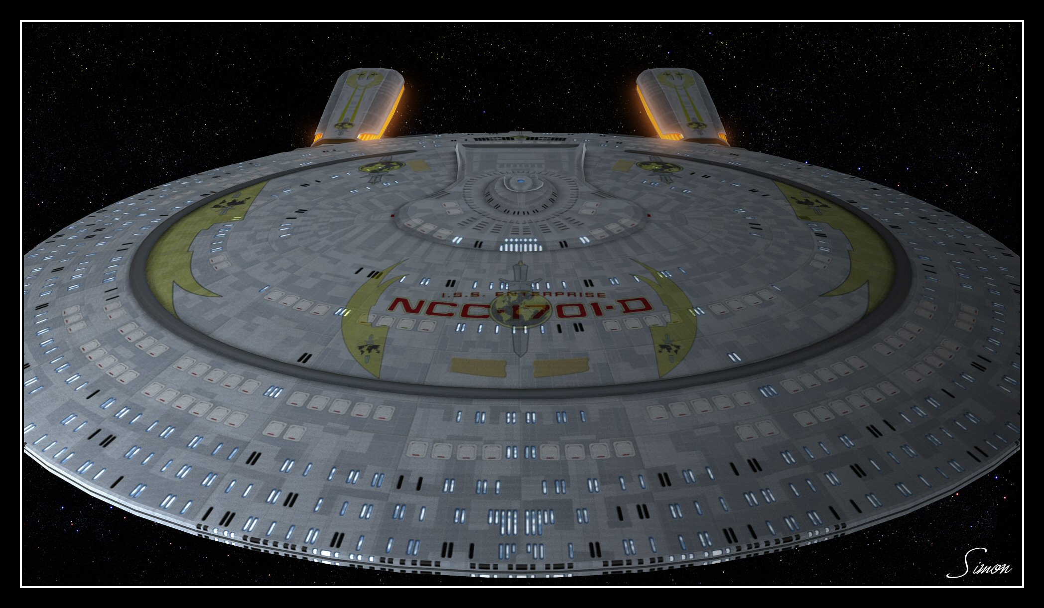 ISS Enterprise NCC-1701-D; The Flagship of the Terran Empire!
