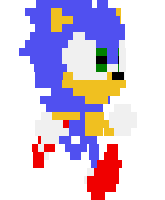 8-bit 3D: Sonic by cezkid