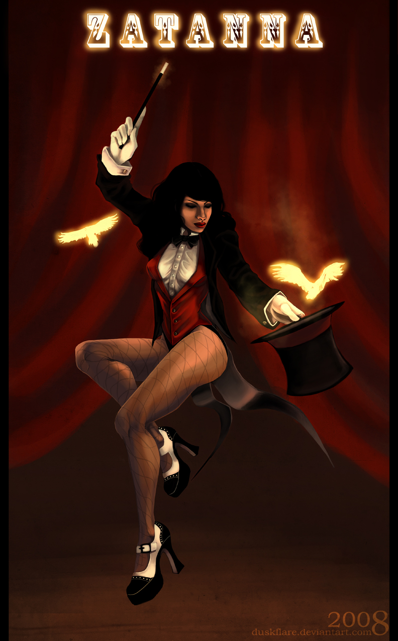Zatanna Zatara from DC Comics 3 by Enolla on DeviantArt