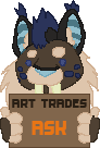art trades - DA by BearlyPunk