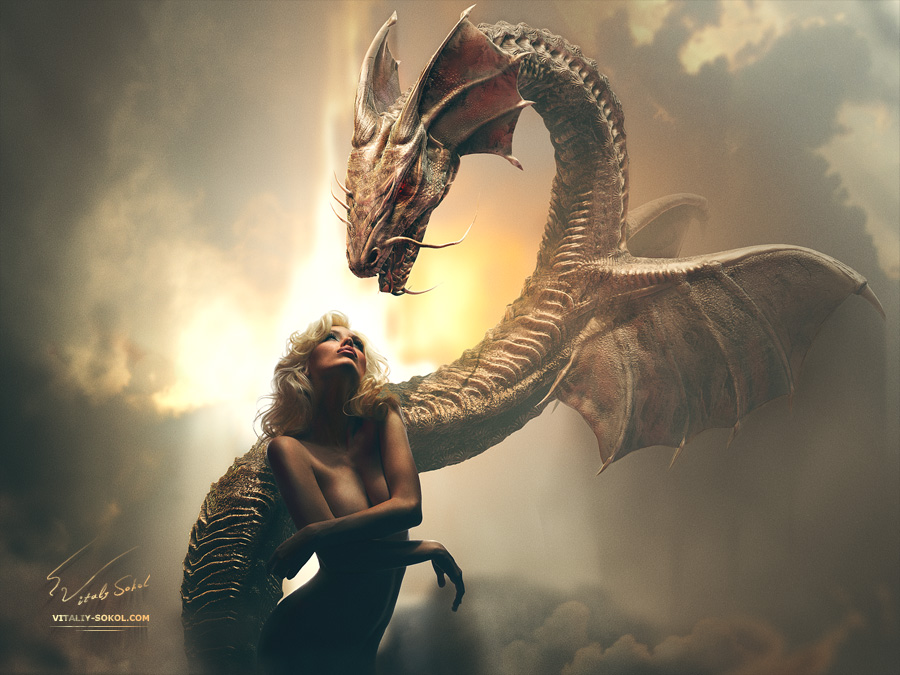 Dragon's Tale. Fantasy. by Vitaly-Sokol