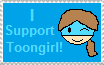 I Support Toongirl stamp by Toongirl18