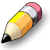 Pencil 2D Icon