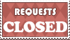 Stamp: Requests CLOSED by AaronBelli