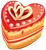 Heart cake 1 50px by EXOstock
