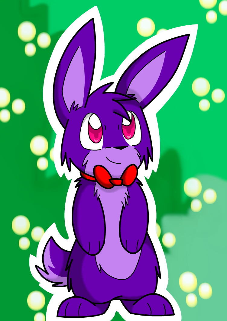 FNaF: Bonnie the Bunny by Pikachugirl345