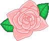 Peachy Rose Pixel by Nerdy-pixel-girl