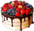 Cake with berries 50px
