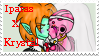 Iparas x Krystal stamp by BriskGoddess