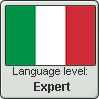 Italian language level EXPERT by TheFlagandAnthemGuy