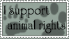 .:: Animal Rights Stamp ::. by loneantarcticwolf