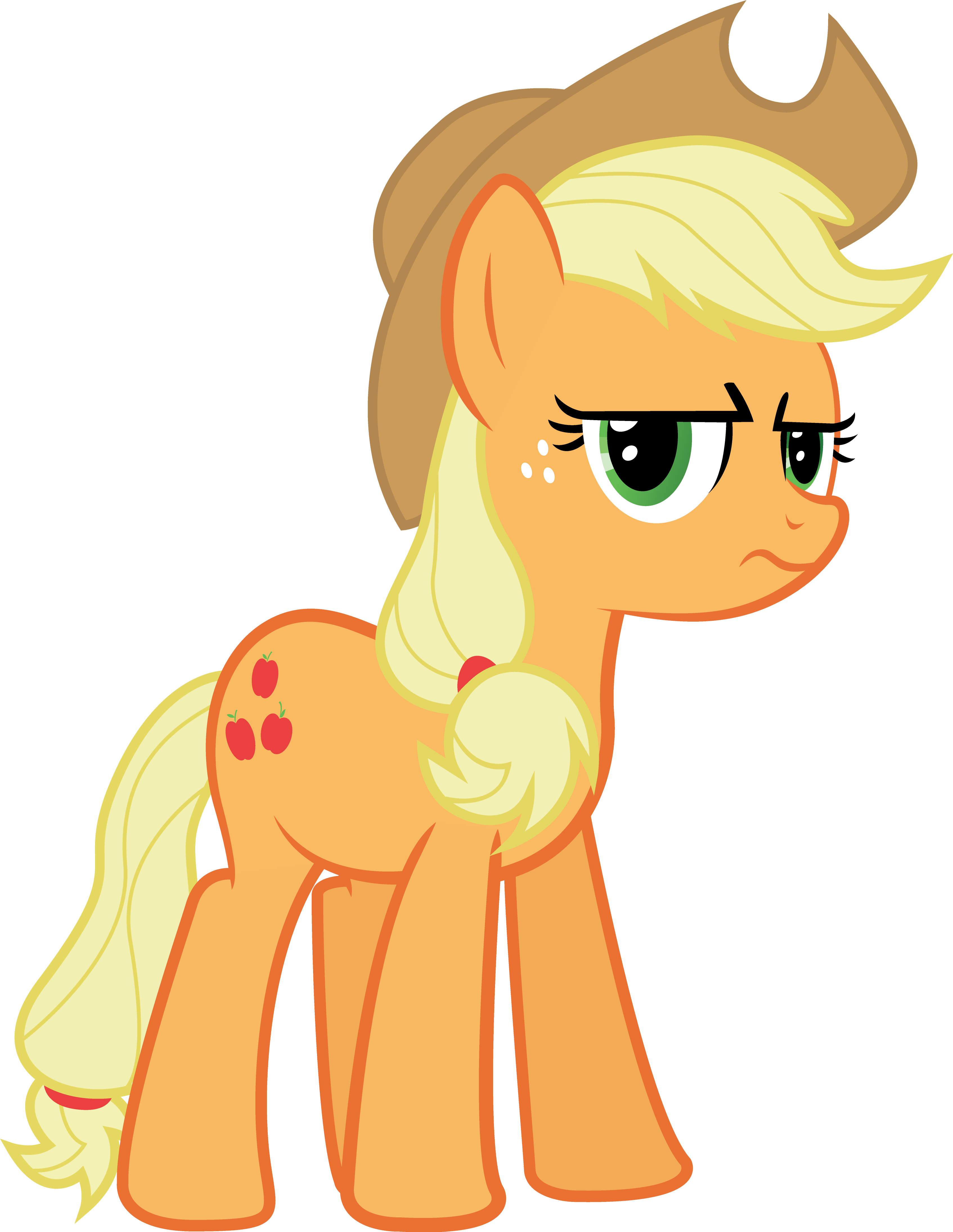 applejack_is_not_amused_by_the_crusius-d