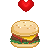 Hamburger Pixel Icon (Animated)