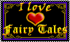 Stamp: I Love Fairy Tales by StephDragonness