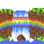 Waterfall with Rainbow