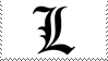 Death Note L Stamp by JackdawStamps
