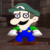 Luigi Unamused face