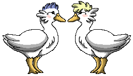 Pixel cm - Quack quack by AzureHowlShilach
