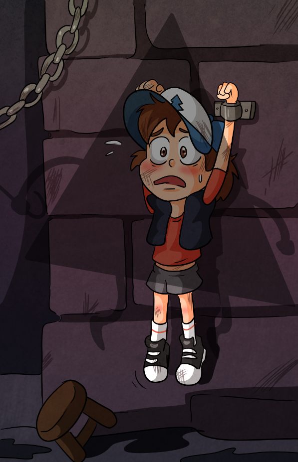 dipper pines scared