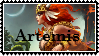 SMITE stamp  Artemis cavegirl by SamThePenetrator