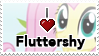 I :heart: Fluttershy Stamp by Ilona-the-Sinister