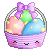 Easter Egg Basket by Mini-Umbrella