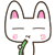 Bunny Emoji-35 (Eating) [V2]