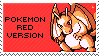 pokemon red version stamp by sable-saro