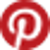 Pinterest (not circled version) Icon